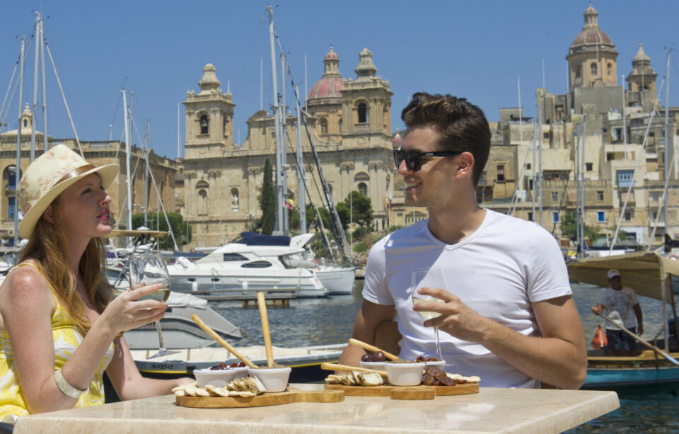 Maltese platter couple